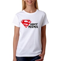 Vtipné tričko - Super mama